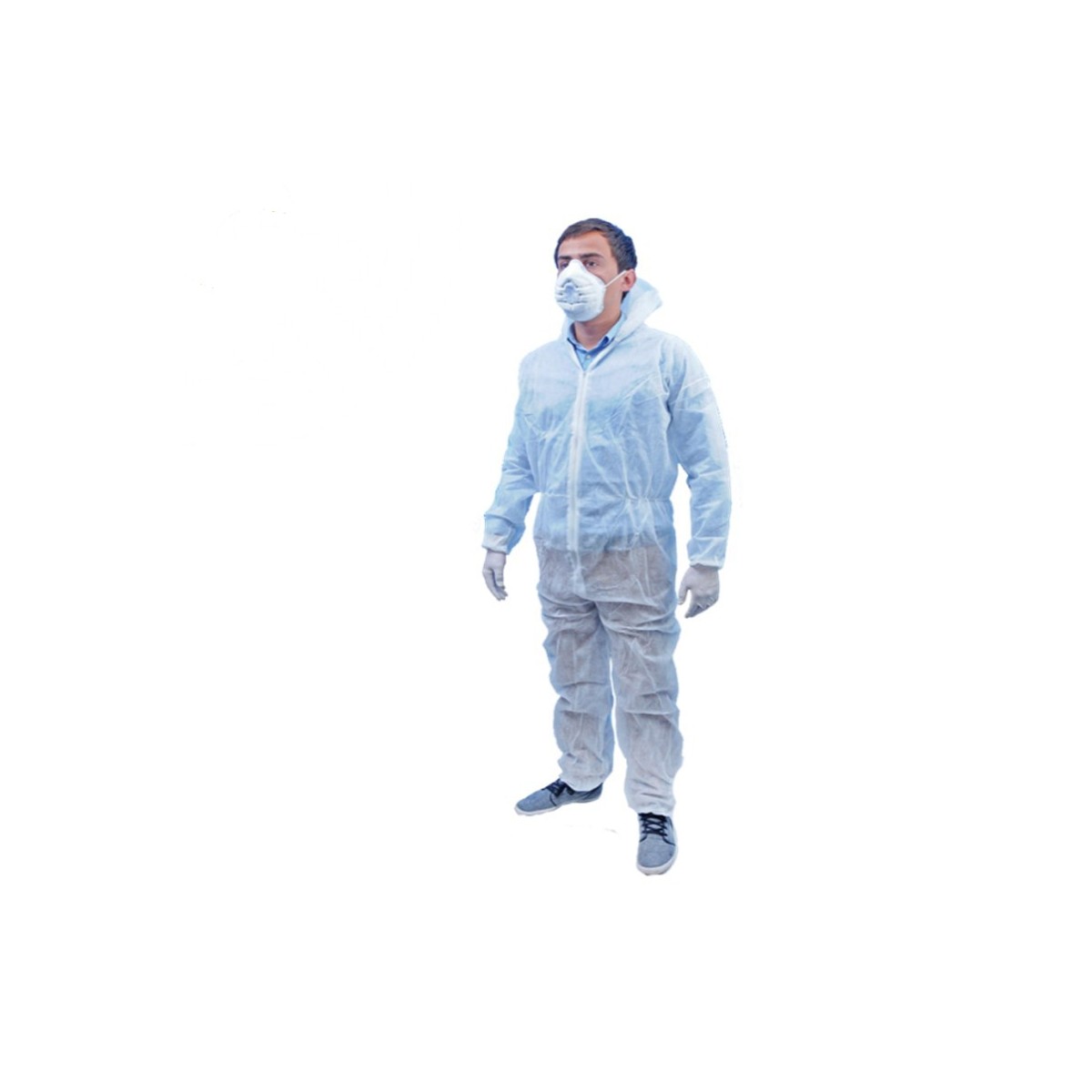 TUTA PLP monouso c/cappuccio gr40 (c