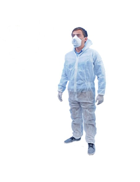 TUTA PLP monouso c/cappuccio gr40 (c