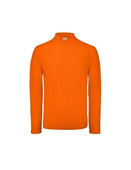Polo B&C manica lunga 100%cot CPUI12