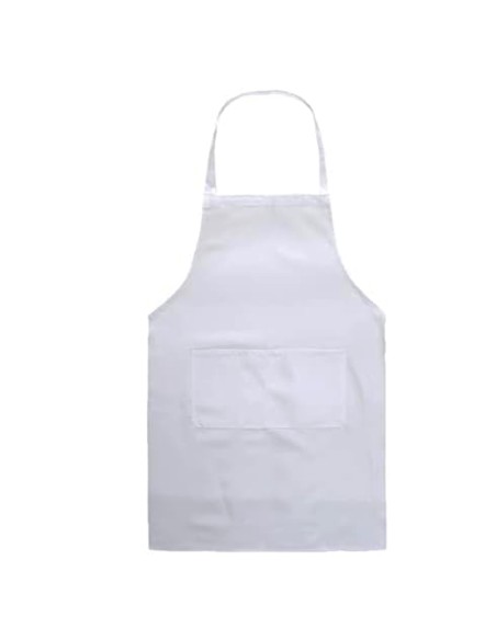 Parananza c/TASCHE 100% cotone BIANC