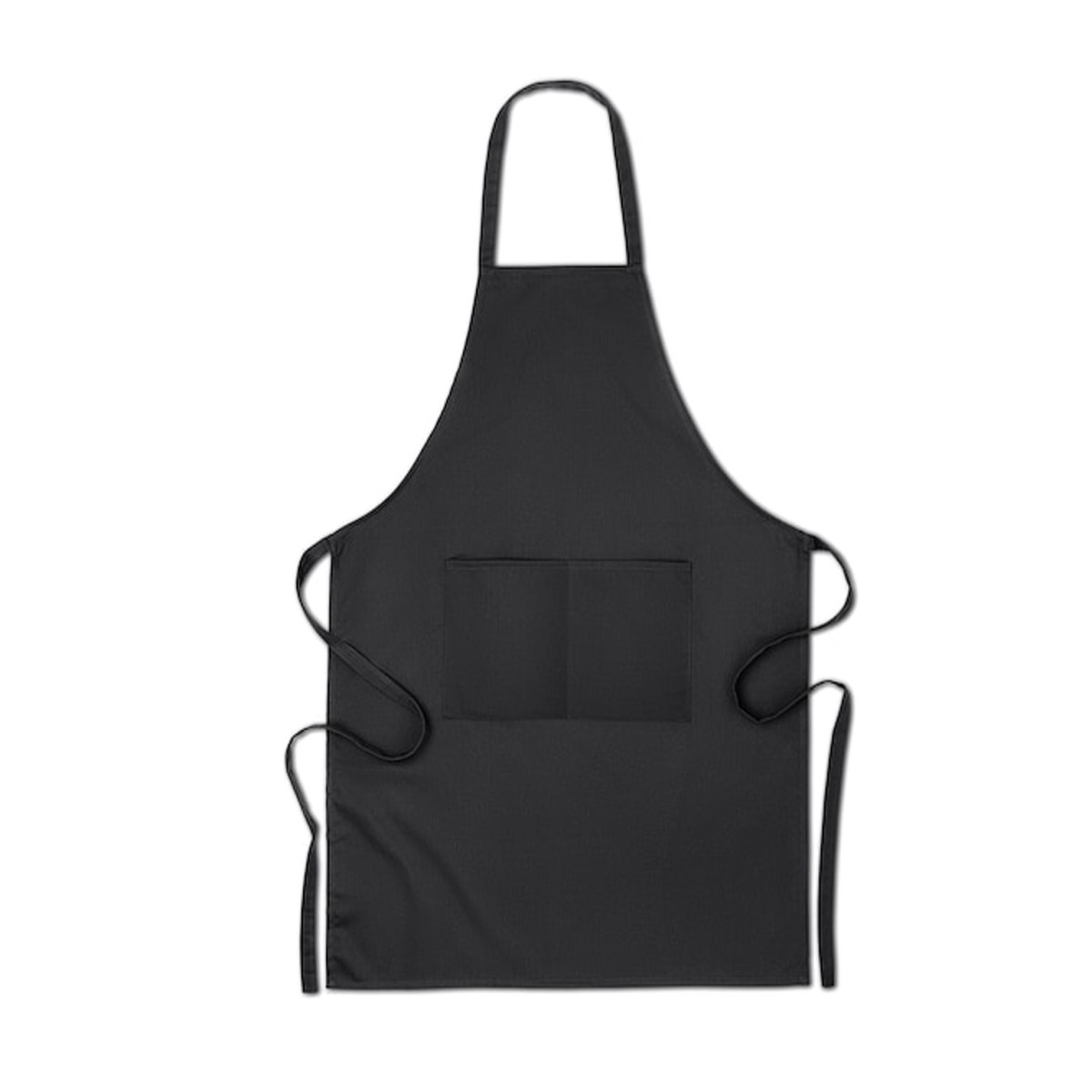 Parananza c/TASCHE 100% cotone NERO