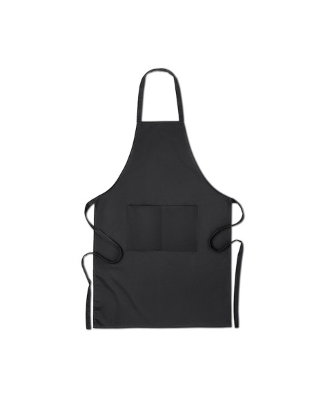 Parananza c/TASCHE 100% cotone NERO