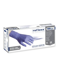 Guanto NITRILE REFLEXX 99 s/polv (cf