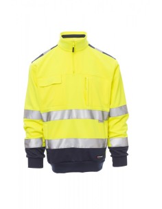 Felpa VISION zip corta Alta Visibili