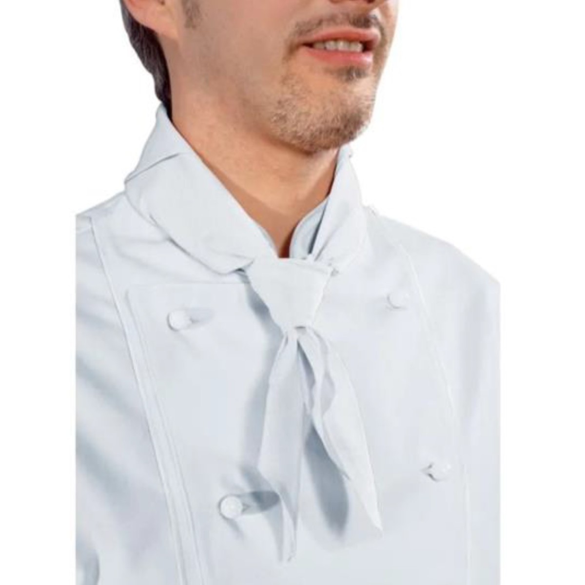 Triangolo 65%pol/35%cot BIANCO 08900