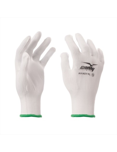 Guanto HANDY PL 100%pol BIANCO
